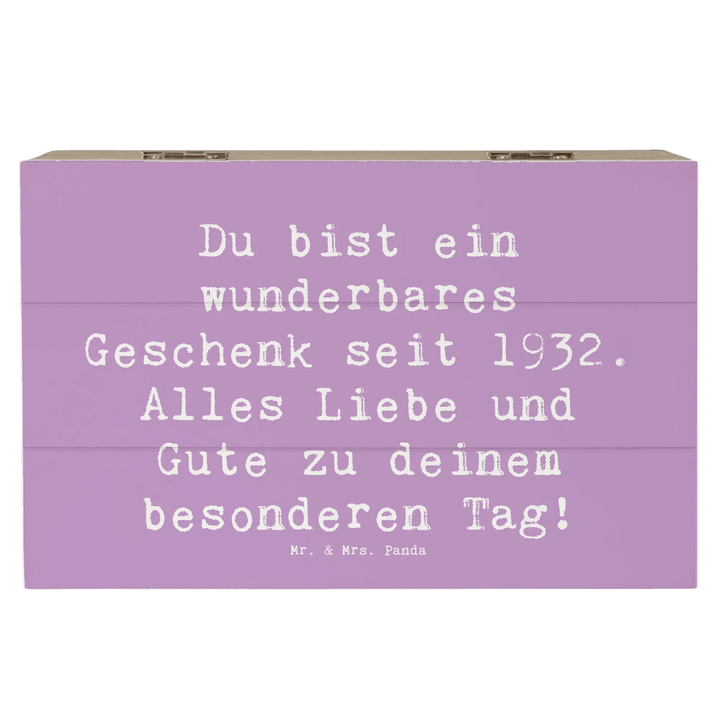 Holzkiste Spruch 1932 Geburtstag Geschenk Holzkiste, Kiste, Schatzkiste, Truhe, Schatulle, XXL, Erinnerungsbox, Erinnerungskiste, Dekokiste, Aufbewahrungsbox, Geschenkbox, Geschenkdose, Geburtstag, Geburtstagsgeschenk, Geschenk