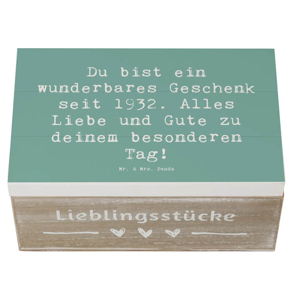 Holzkiste Spruch 1932 Geburtstag Geschenk Holzkiste, Kiste, Schatzkiste, Truhe, Schatulle, XXL, Erinnerungsbox, Erinnerungskiste, Dekokiste, Aufbewahrungsbox, Geschenkbox, Geschenkdose, Geburtstag, Geburtstagsgeschenk, Geschenk