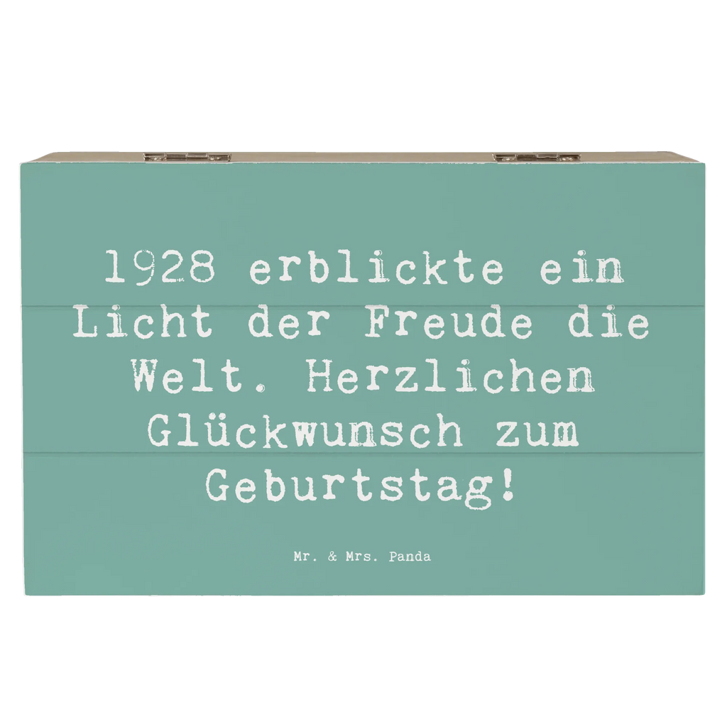 Holzkiste Spruch 1928 Geburtstag Freude Holzkiste, Kiste, Schatzkiste, Truhe, Schatulle, XXL, Erinnerungsbox, Erinnerungskiste, Dekokiste, Aufbewahrungsbox, Geschenkbox, Geschenkdose, Geburtstag, Geburtstagsgeschenk, Geschenk