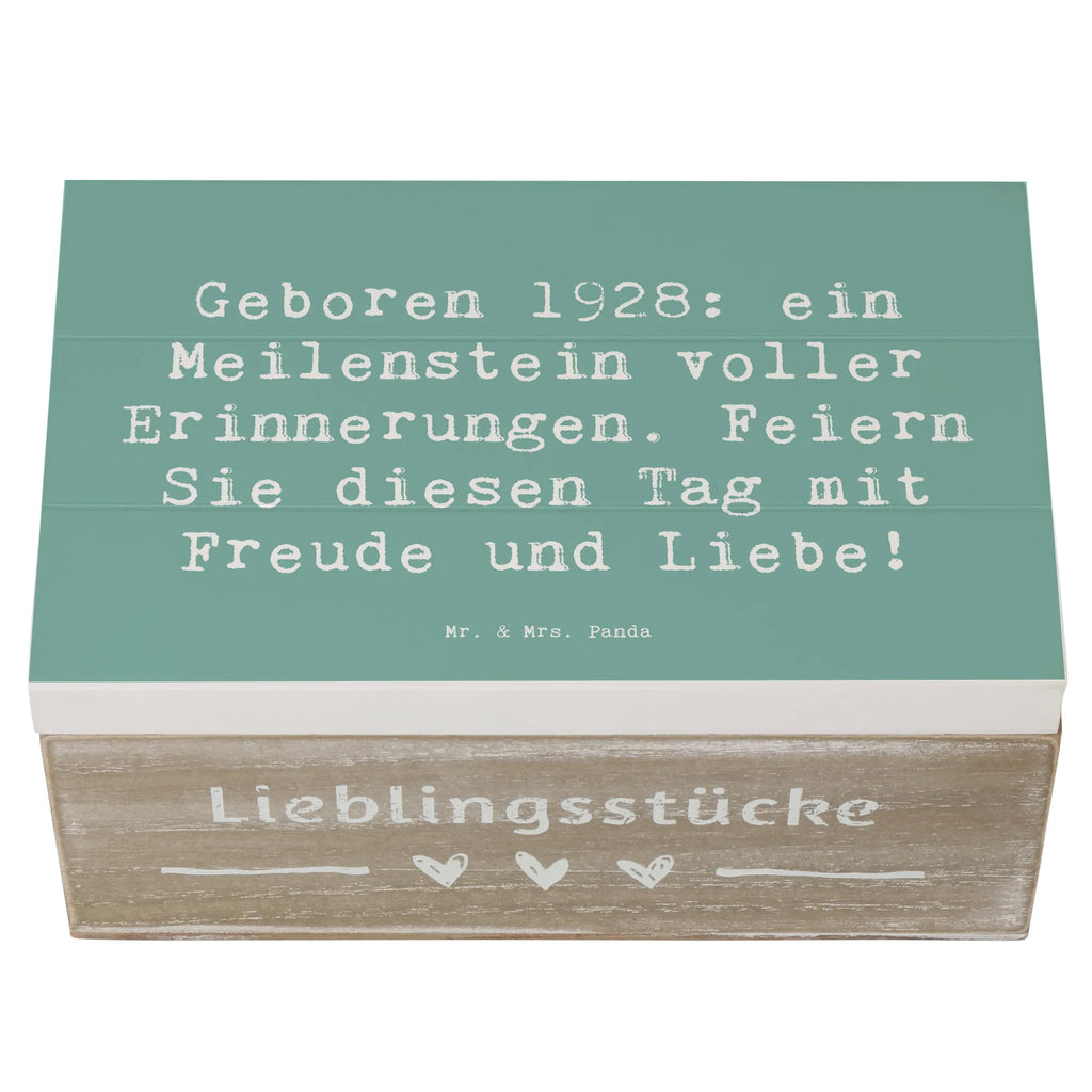 Holzkiste Spruch 1928 Geburtstag Holzkiste, Kiste, Schatzkiste, Truhe, Schatulle, XXL, Erinnerungsbox, Erinnerungskiste, Dekokiste, Aufbewahrungsbox, Geschenkbox, Geschenkdose, Geburtstag, Geburtstagsgeschenk, Geschenk