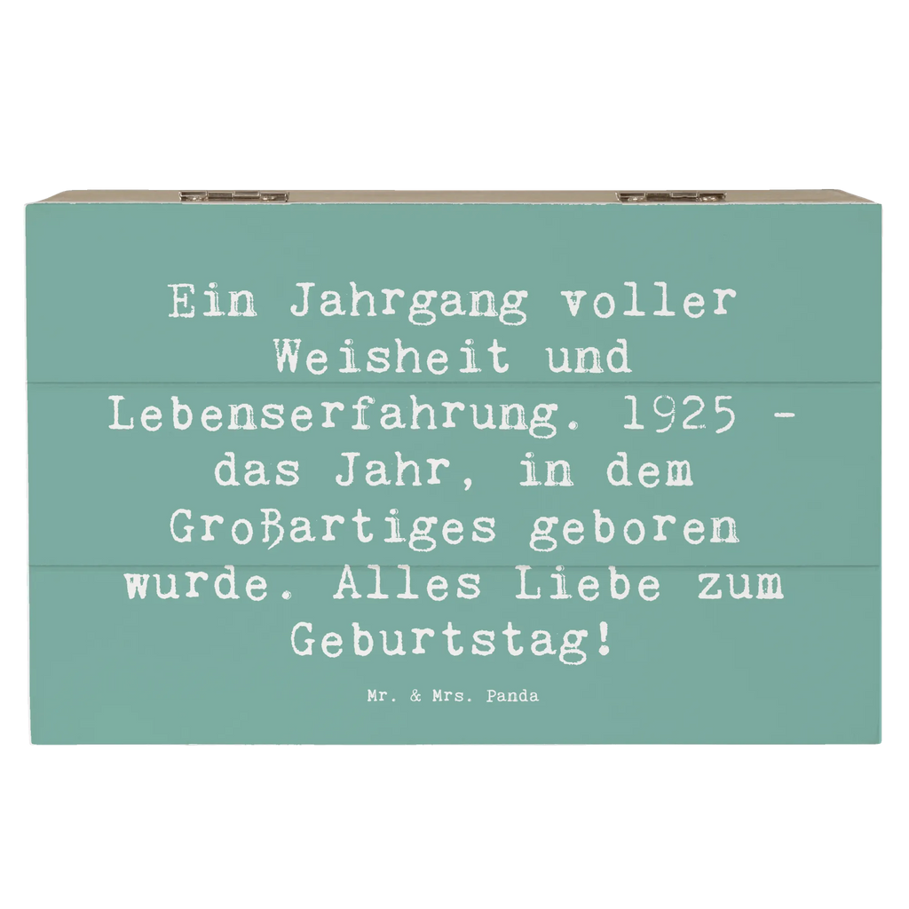 Holzkiste Spruch 1925 Geburtstag Holzkiste, Kiste, Schatzkiste, Truhe, Schatulle, XXL, Erinnerungsbox, Erinnerungskiste, Dekokiste, Aufbewahrungsbox, Geschenkbox, Geschenkdose, Geburtstag, Geburtstagsgeschenk, Geschenk