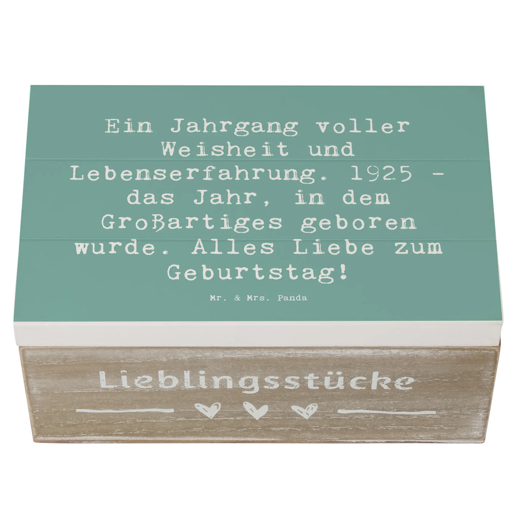 Holzkiste Spruch 1925 Geburtstag Holzkiste, Kiste, Schatzkiste, Truhe, Schatulle, XXL, Erinnerungsbox, Erinnerungskiste, Dekokiste, Aufbewahrungsbox, Geschenkbox, Geschenkdose, Geburtstag, Geburtstagsgeschenk, Geschenk