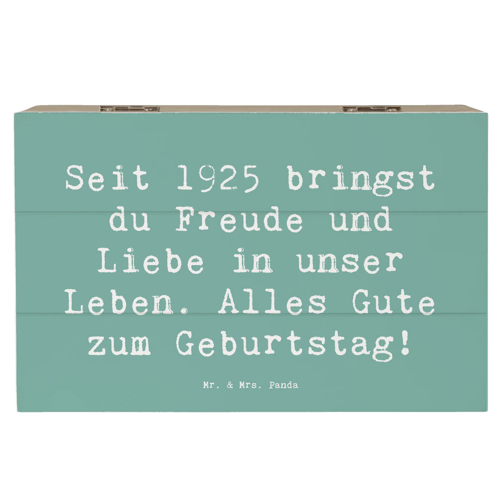 Holzkiste Spruch 1925 Geburtstag Freude Holzkiste, Kiste, Schatzkiste, Truhe, Schatulle, XXL, Erinnerungsbox, Erinnerungskiste, Dekokiste, Aufbewahrungsbox, Geschenkbox, Geschenkdose, Geburtstag, Geburtstagsgeschenk, Geschenk