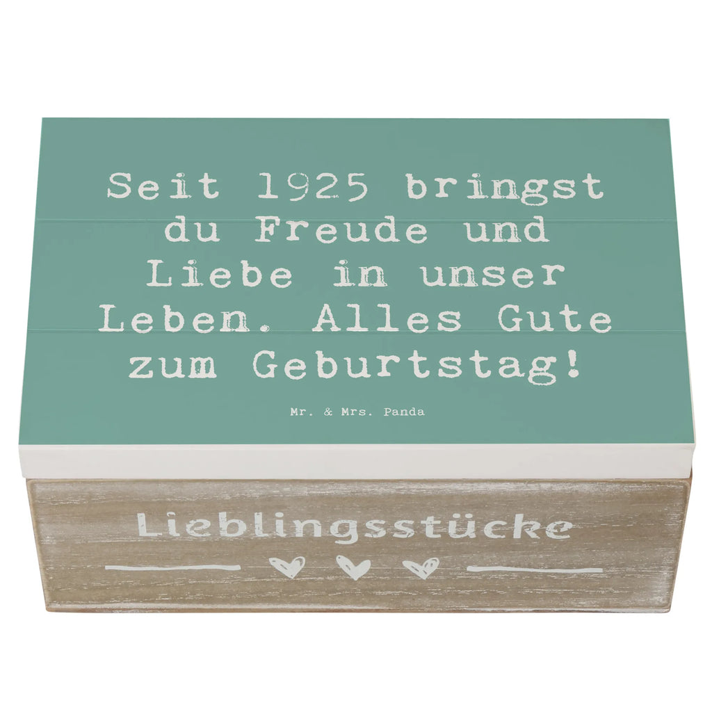 Holzkiste Spruch 1925 Geburtstag Freude Holzkiste, Kiste, Schatzkiste, Truhe, Schatulle, XXL, Erinnerungsbox, Erinnerungskiste, Dekokiste, Aufbewahrungsbox, Geschenkbox, Geschenkdose, Geburtstag, Geburtstagsgeschenk, Geschenk