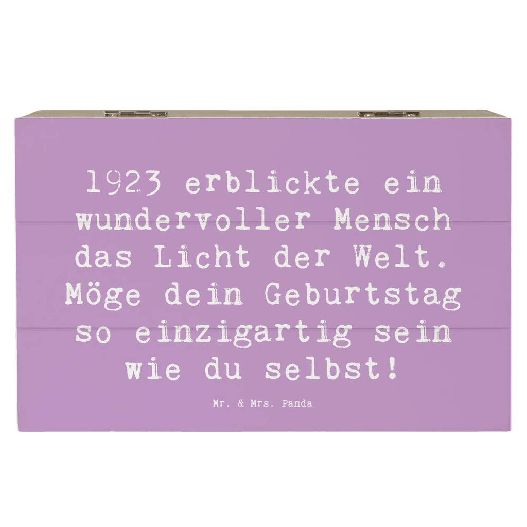 Holzkiste Spruch 1923 Geburtstag Holzkiste, Kiste, Schatzkiste, Truhe, Schatulle, XXL, Erinnerungsbox, Erinnerungskiste, Dekokiste, Aufbewahrungsbox, Geschenkbox, Geschenkdose, Geburtstag, Geburtstagsgeschenk, Geschenk