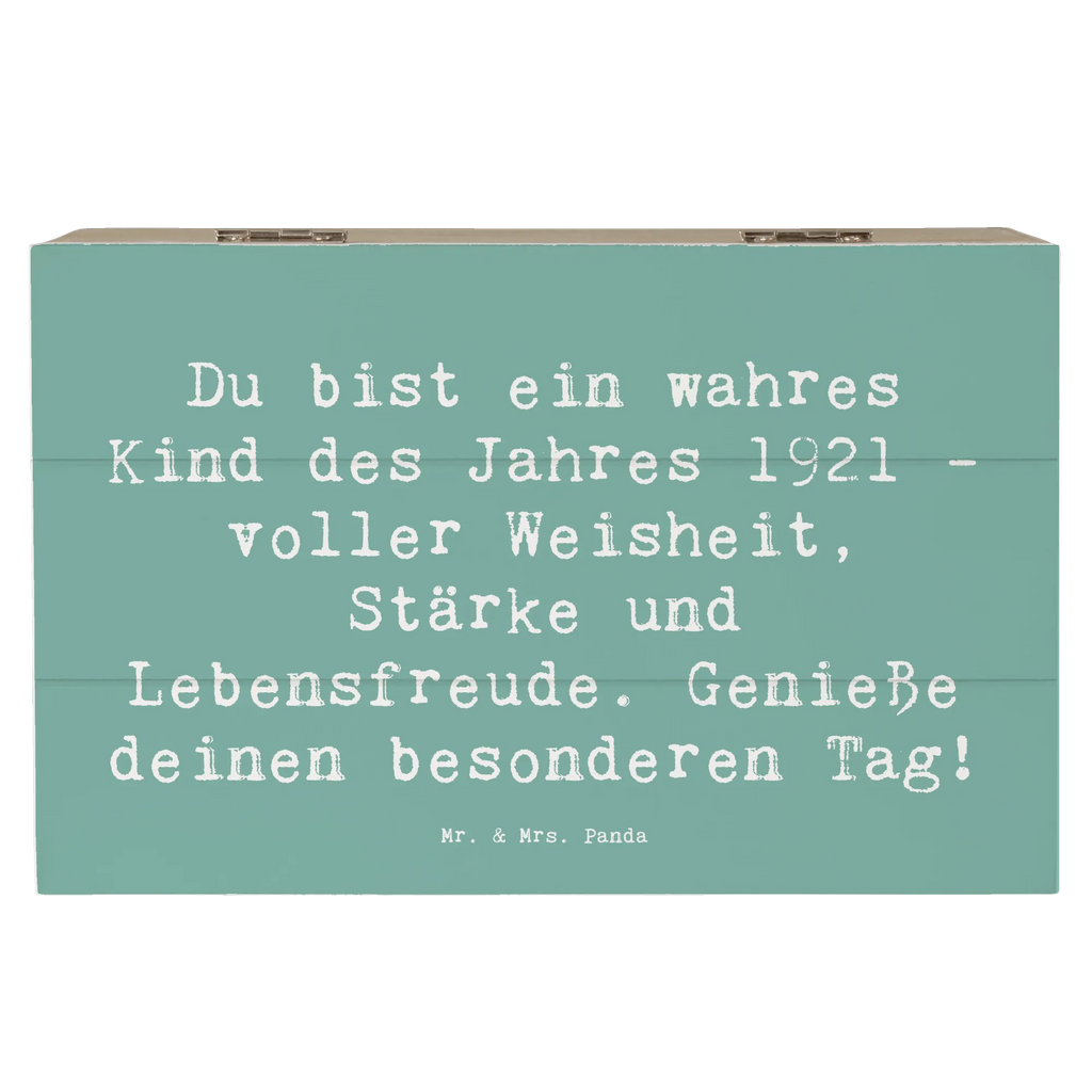 Holzkiste Spruch Du bist ein wahres Kind des Jahres 1921 - voller Weisheit, Stärke und Lebensfreude. Genieße deinen besonderen Tag! Holzkiste, Kiste, Schatzkiste, Truhe, Schatulle, XXL, Erinnerungsbox, Erinnerungskiste, Dekokiste, Aufbewahrungsbox, Geschenkbox, Geschenkdose, Geburtstag, Geburtstagsgeschenk, Geschenk