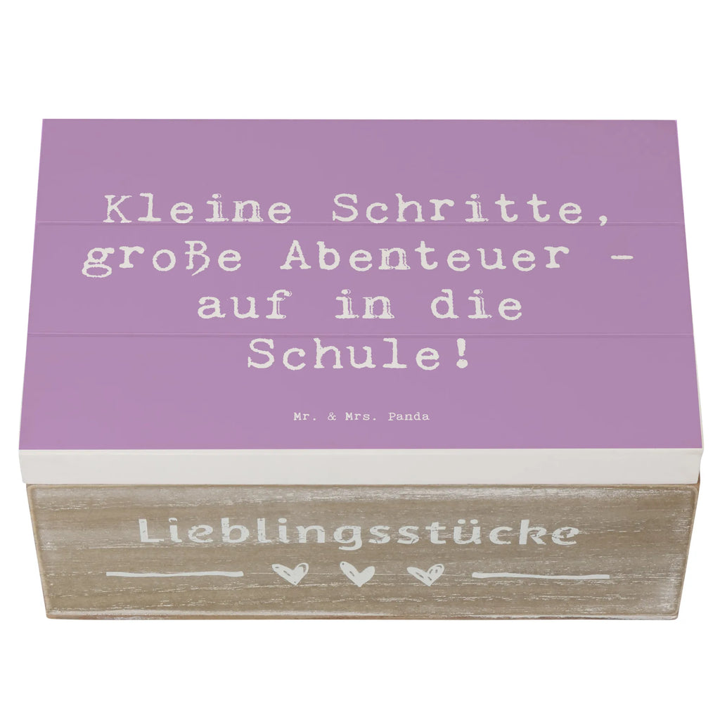 Holzkiste Spruch Schulanfang Abenteuer Holzkiste, Kiste, Schatzkiste, Truhe, Schatulle, XXL, Erinnerungsbox, Erinnerungskiste, Dekokiste, Aufbewahrungsbox, Geschenkbox, Geschenkdose