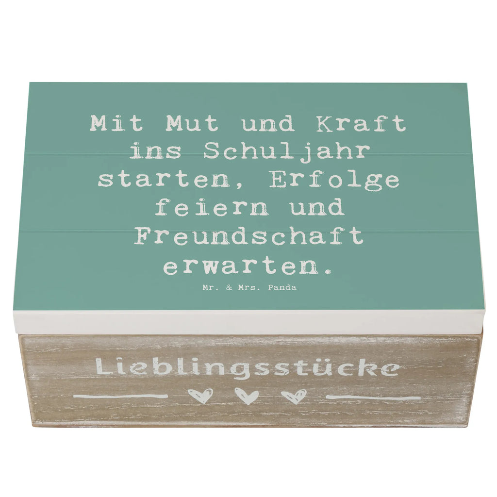 Holzkiste Spruch Mutiger Schulanfang Holzkiste, Kiste, Schatzkiste, Truhe, Schatulle, XXL, Erinnerungsbox, Erinnerungskiste, Dekokiste, Aufbewahrungsbox, Geschenkbox, Geschenkdose