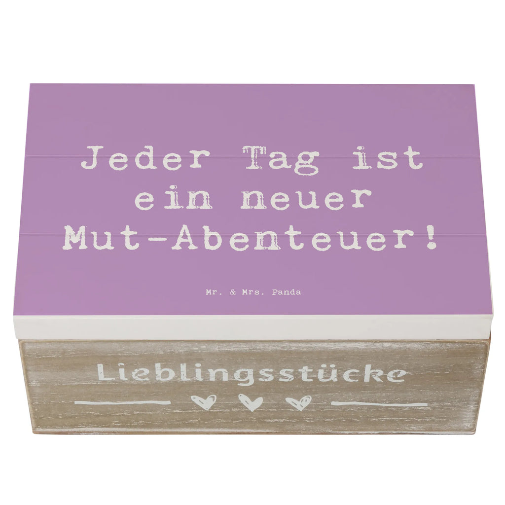 Holzkiste Spruch Angst überwinden Abenteuer Holzkiste, Kiste, Schatzkiste, Truhe, Schatulle, XXL, Erinnerungsbox, Erinnerungskiste, Dekokiste, Aufbewahrungsbox, Geschenkbox, Geschenkdose