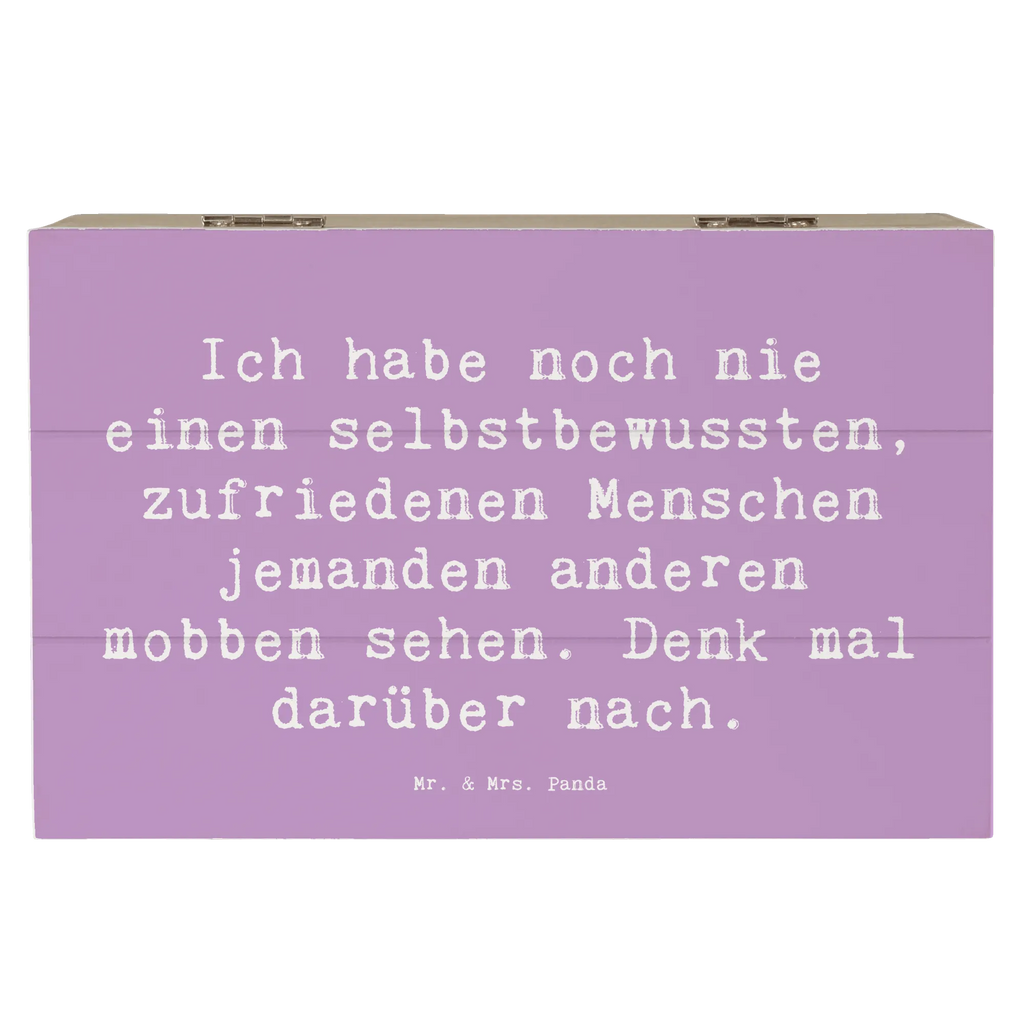 Holzkiste Spruch Mobbing bewältigen Holzkiste, Kiste, Schatzkiste, Truhe, Schatulle, XXL, Erinnerungsbox, Erinnerungskiste, Dekokiste, Aufbewahrungsbox, Geschenkbox, Geschenkdose