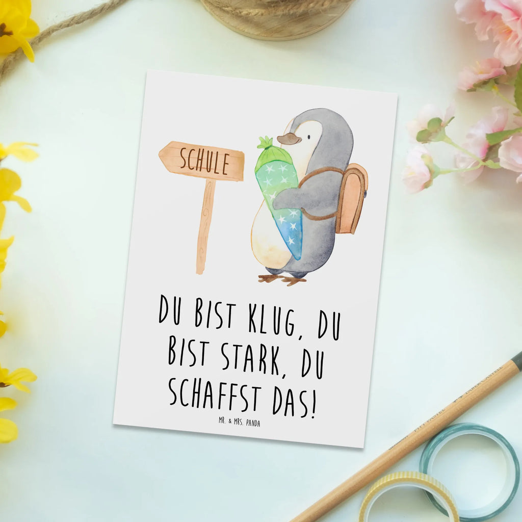 Postkarte Erster Schultag Motivation Postkarte, Karte, Geschenkkarte, Grußkarte, Einladung, Ansichtskarte, Geburtstagskarte, Einladungskarte, Dankeskarte, Ansichtskarten, Einladung Geburtstag, Einladungskarten Geburtstag