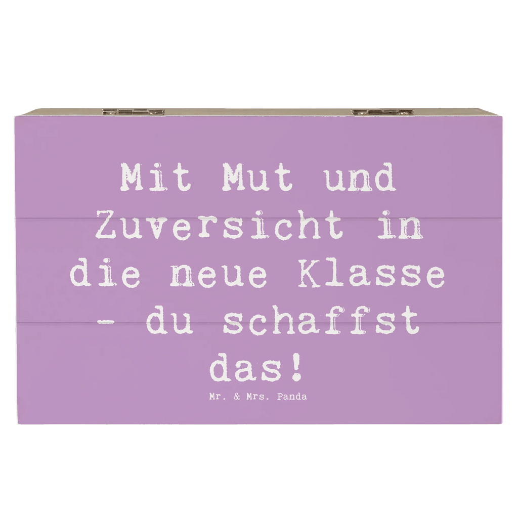 Holzkiste Spruch Erster Schultag Mut und Zuversicht Holzkiste, Kiste, Schatzkiste, Truhe, Schatulle, XXL, Erinnerungsbox, Erinnerungskiste, Dekokiste, Aufbewahrungsbox, Geschenkbox, Geschenkdose