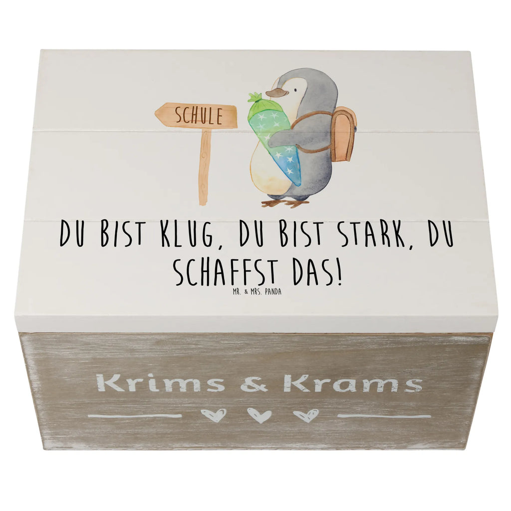 Holzkiste Erster Schultag Motivation Holzkiste, Kiste, Schatzkiste, Truhe, Schatulle, XXL, Erinnerungsbox, Erinnerungskiste, Dekokiste, Aufbewahrungsbox, Geschenkbox, Geschenkdose