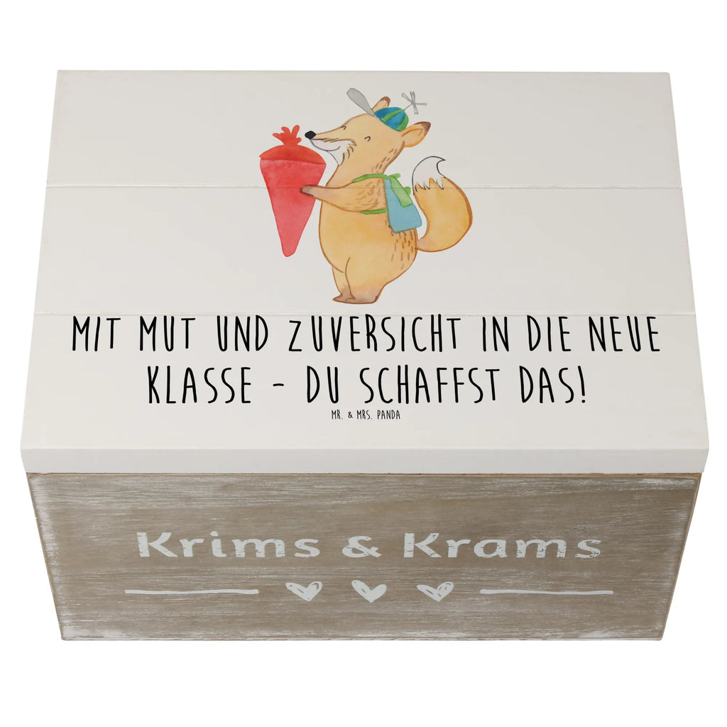 Holzkiste Erster Schultag Mut und Zuversicht Holzkiste, Kiste, Schatzkiste, Truhe, Schatulle, XXL, Erinnerungsbox, Erinnerungskiste, Dekokiste, Aufbewahrungsbox, Geschenkbox, Geschenkdose