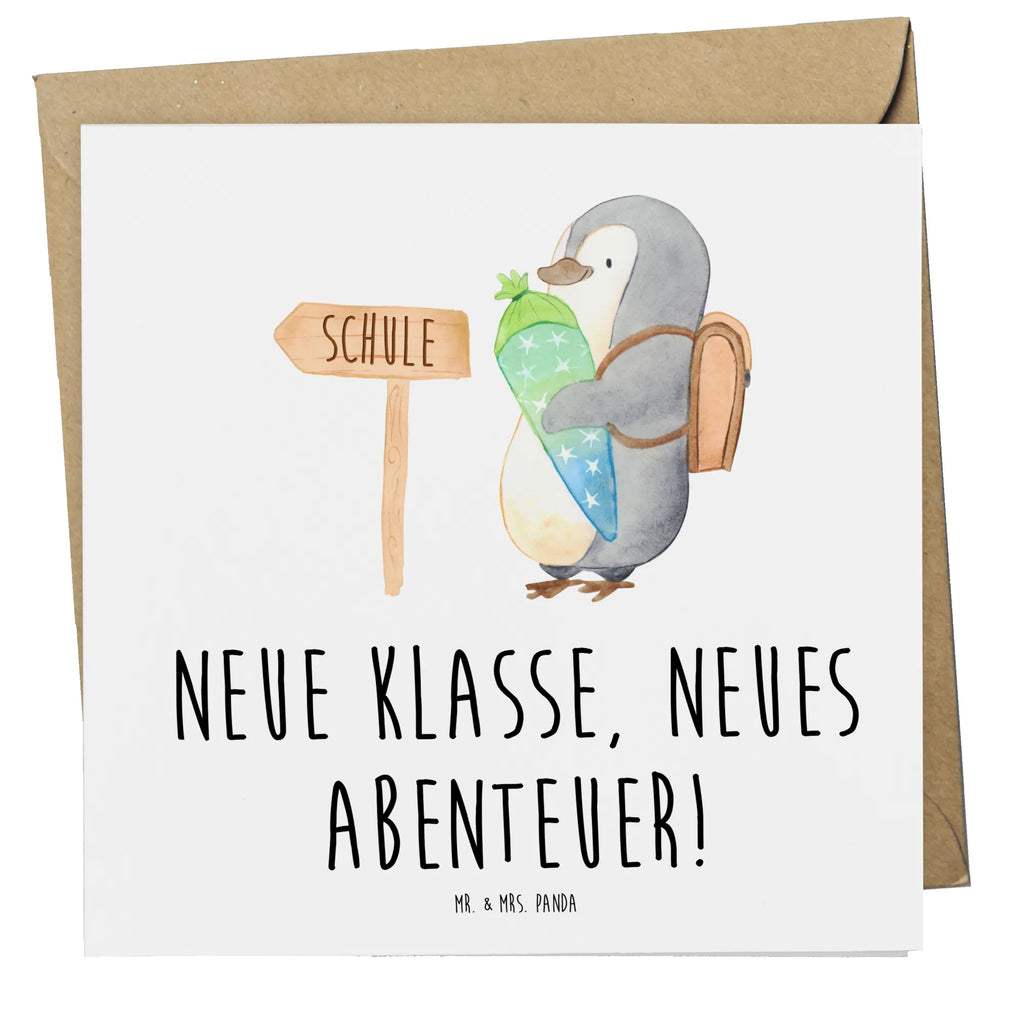 Deluxe Karte Erster Schultag Abenteuer Karte, Grußkarte, Klappkarte, Einladungskarte, Glückwunschkarte, Hochzeitskarte, Geburtstagskarte, Hochwertige Grußkarte, Hochwertige Klappkarte