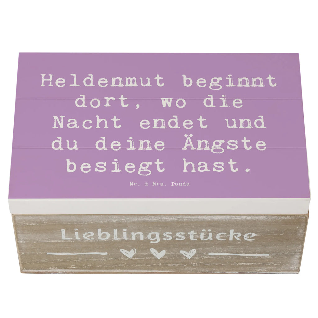 Holzkiste Spruch Ängste vor Monstern besiegen Holzkiste, Kiste, Schatzkiste, Truhe, Schatulle, XXL, Erinnerungsbox, Erinnerungskiste, Dekokiste, Aufbewahrungsbox, Geschenkbox, Geschenkdose