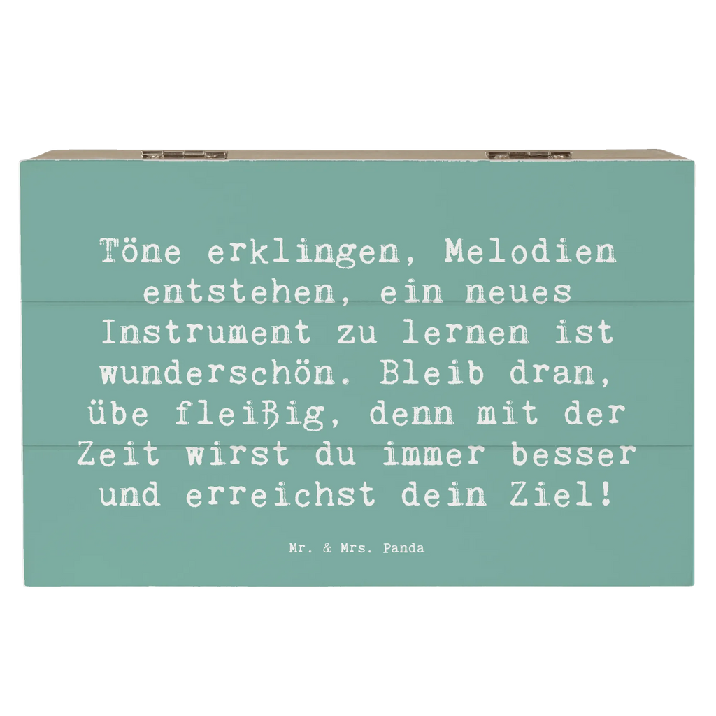 Holzkiste Spruch Ein neues Musikinstrument lernen Holzkiste, Kiste, Schatzkiste, Truhe, Schatulle, XXL, Erinnerungsbox, Erinnerungskiste, Dekokiste, Aufbewahrungsbox, Geschenkbox, Geschenkdose