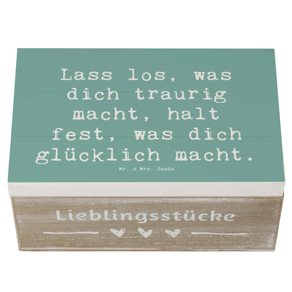 Holzkiste Spruch Verluste betrauern und loslassen Holzkiste, Kiste, Schatzkiste, Truhe, Schatulle, XXL, Erinnerungsbox, Erinnerungskiste, Dekokiste, Aufbewahrungsbox, Geschenkbox, Geschenkdose