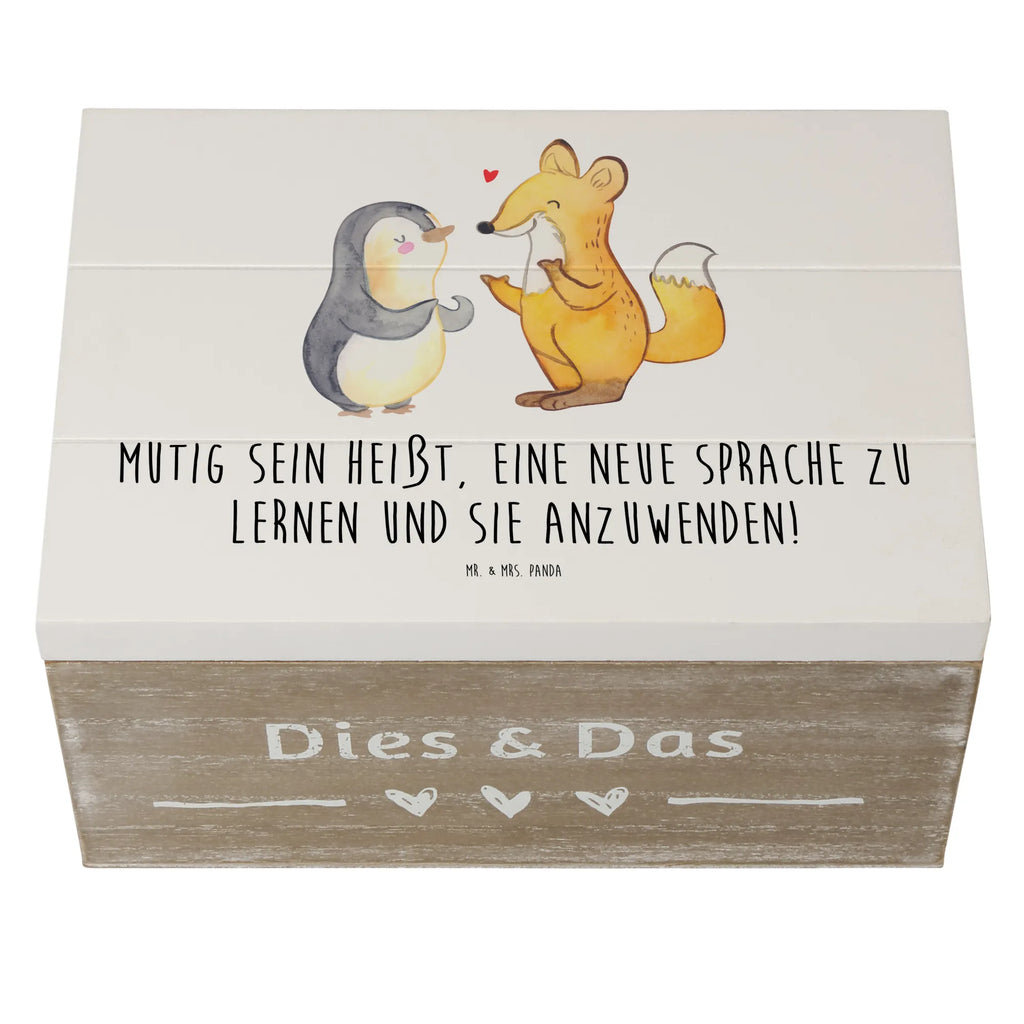 Holzkiste Sprachen Lernen und Anwenden Holzkiste, Kiste, Schatzkiste, Truhe, Schatulle, XXL, Erinnerungsbox, Erinnerungskiste, Dekokiste, Aufbewahrungsbox, Geschenkbox, Geschenkdose