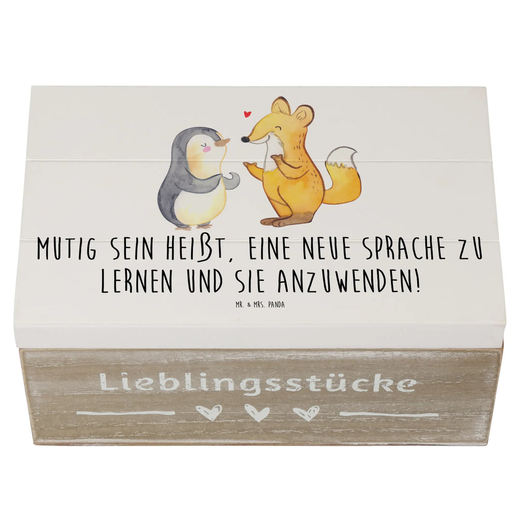 Holzkiste Sprachen Lernen und Anwenden Holzkiste, Kiste, Schatzkiste, Truhe, Schatulle, XXL, Erinnerungsbox, Erinnerungskiste, Dekokiste, Aufbewahrungsbox, Geschenkbox, Geschenkdose