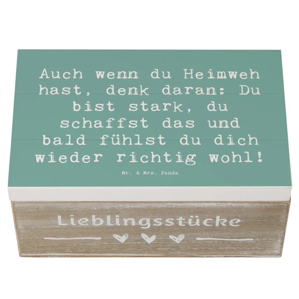 Holzkiste Spruch Heimweh überwinden Holzkiste, Kiste, Schatzkiste, Truhe, Schatulle, XXL, Erinnerungsbox, Erinnerungskiste, Dekokiste, Aufbewahrungsbox, Geschenkbox, Geschenkdose