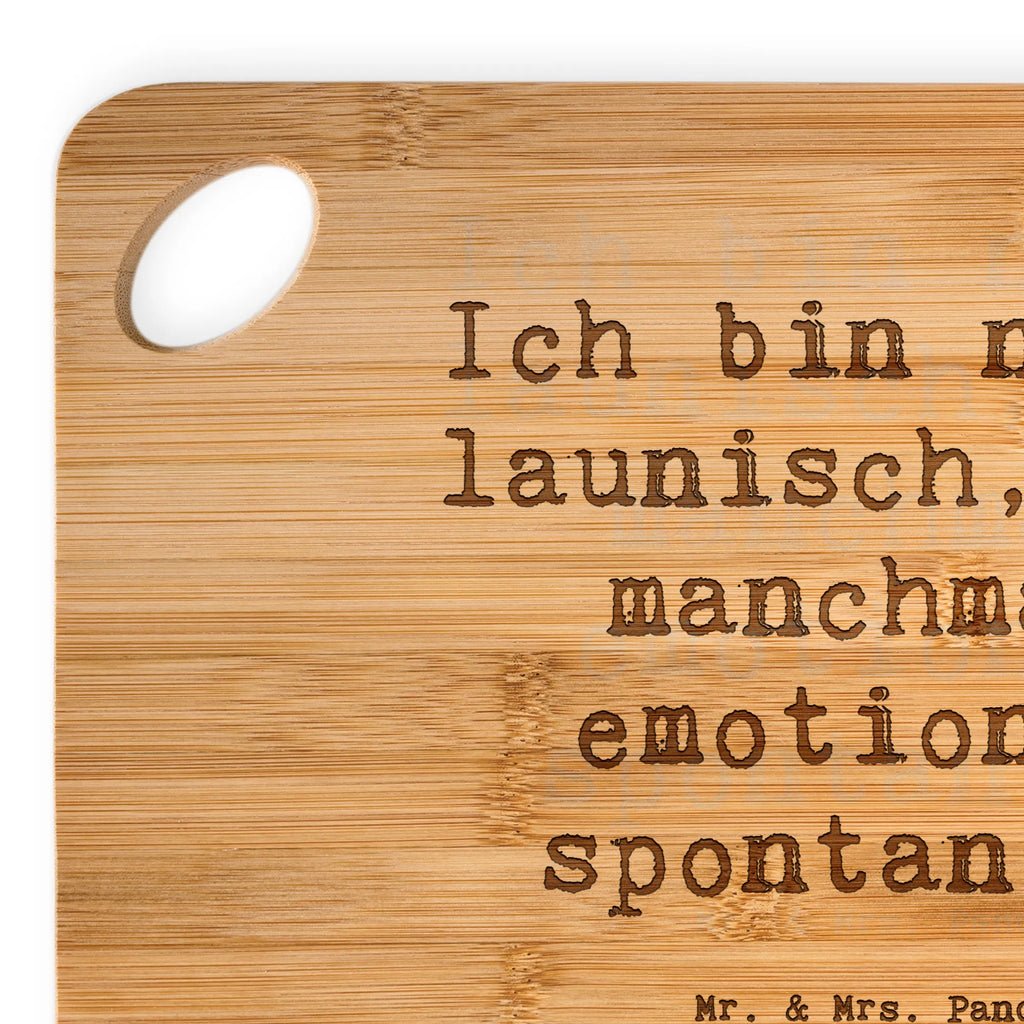 Bambus - Schneidebrett Spruch Emotionen ausdrücken Schneidebrett, Holzbrett, Küchenbrett, Frühstücksbrett, Hackbrett, Brett, Holzbrettchen, Servierbrett, Bretter, Holzbretter, Holz Bretter, Schneidebrett Holz, Holzbrett mit Gravur, Schneidbrett, Holzbrett Küche, Holzschneidebrett