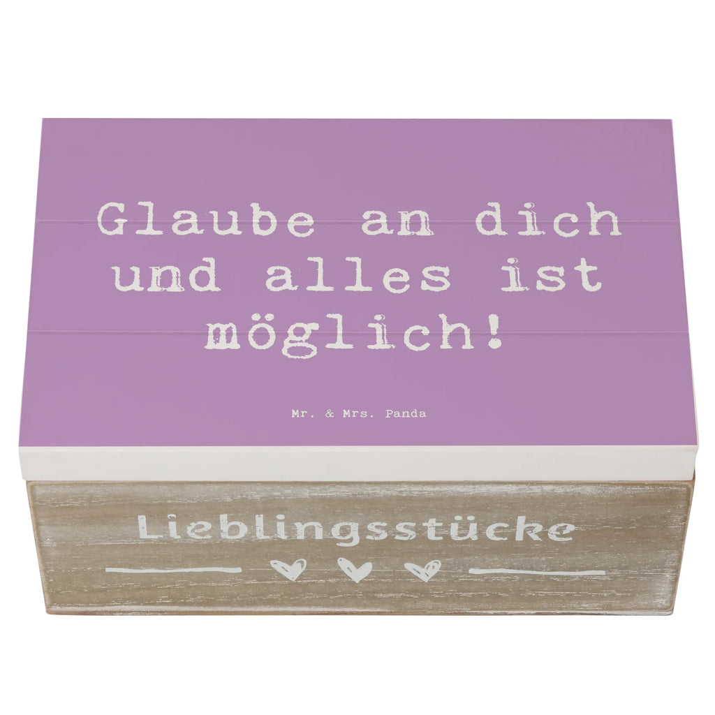 Holzkiste Spruch Vertrauen in eigene Fähigkeiten haben Holzkiste, Kiste, Schatzkiste, Truhe, Schatulle, XXL, Erinnerungsbox, Erinnerungskiste, Dekokiste, Aufbewahrungsbox, Geschenkbox, Geschenkdose