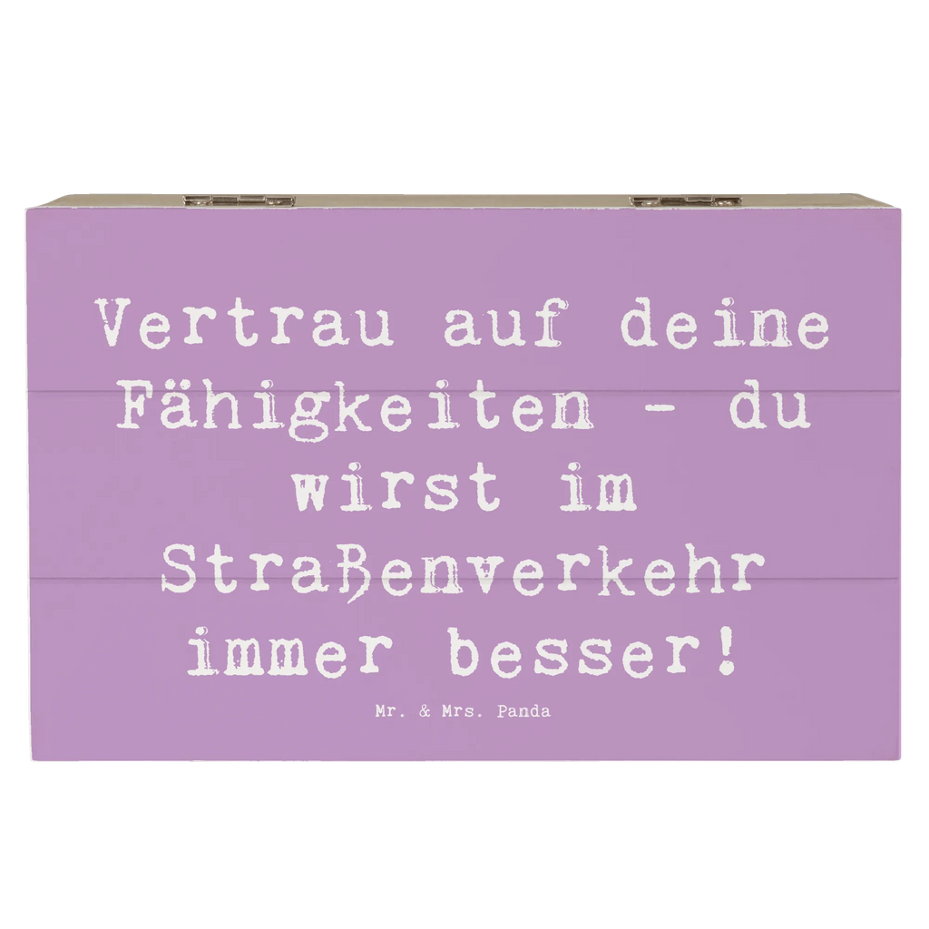 Holzkiste Spruch Erste Erfahrungen im Straßenverkehr machen Holzkiste, Kiste, Schatzkiste, Truhe, Schatulle, XXL, Erinnerungsbox, Erinnerungskiste, Dekokiste, Aufbewahrungsbox, Geschenkbox, Geschenkdose