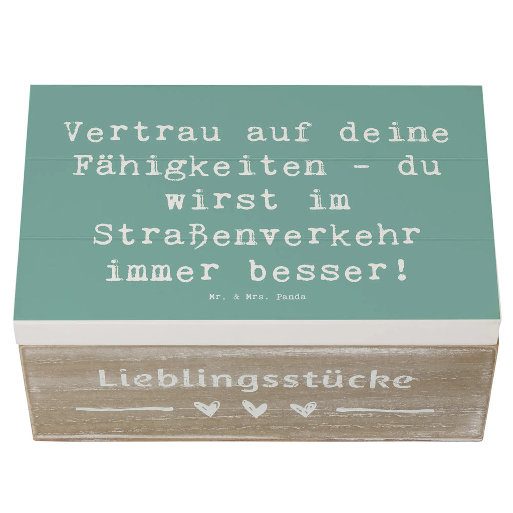 Holzkiste Spruch Erste Erfahrungen im Straßenverkehr machen Holzkiste, Kiste, Schatzkiste, Truhe, Schatulle, XXL, Erinnerungsbox, Erinnerungskiste, Dekokiste, Aufbewahrungsbox, Geschenkbox, Geschenkdose