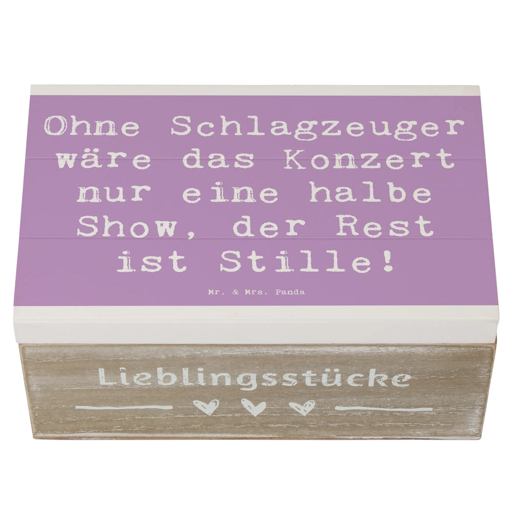 Holzkiste Spruch Schlagzeug Konzert Holzkiste, Kiste, Schatzkiste, Truhe, Schatulle, XXL, Erinnerungsbox, Erinnerungskiste, Dekokiste, Aufbewahrungsbox, Geschenkbox, Geschenkdose, Instrumente, Geschenke Musiker, Musikliebhaber