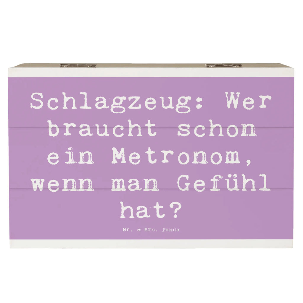 Holzkiste Spruch Schlagzeug Gefühl Holzkiste, Kiste, Schatzkiste, Truhe, Schatulle, XXL, Erinnerungsbox, Erinnerungskiste, Dekokiste, Aufbewahrungsbox, Geschenkbox, Geschenkdose, Instrumente, Geschenke Musiker, Musikliebhaber