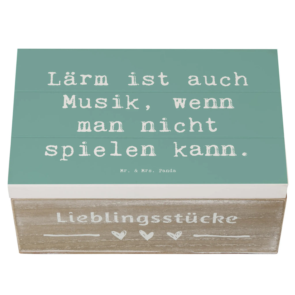 Holzkiste Spruch Schlagzeug Lärm Holzkiste, Kiste, Schatzkiste, Truhe, Schatulle, XXL, Erinnerungsbox, Erinnerungskiste, Dekokiste, Aufbewahrungsbox, Geschenkbox, Geschenkdose, Instrumente, Geschenke Musiker, Musikliebhaber