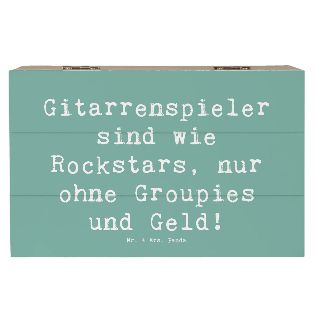 Holzkiste Spruch Gitarre Helden Holzkiste, Kiste, Schatzkiste, Truhe, Schatulle, XXL, Erinnerungsbox, Erinnerungskiste, Dekokiste, Aufbewahrungsbox, Geschenkbox, Geschenkdose, Instrumente, Geschenke Musiker, Musikliebhaber