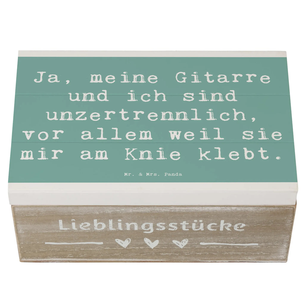 Holzkiste Spruch Gitarre Freund Holzkiste, Kiste, Schatzkiste, Truhe, Schatulle, XXL, Erinnerungsbox, Erinnerungskiste, Dekokiste, Aufbewahrungsbox, Geschenkbox, Geschenkdose, Instrumente, Geschenke Musiker, Musikliebhaber