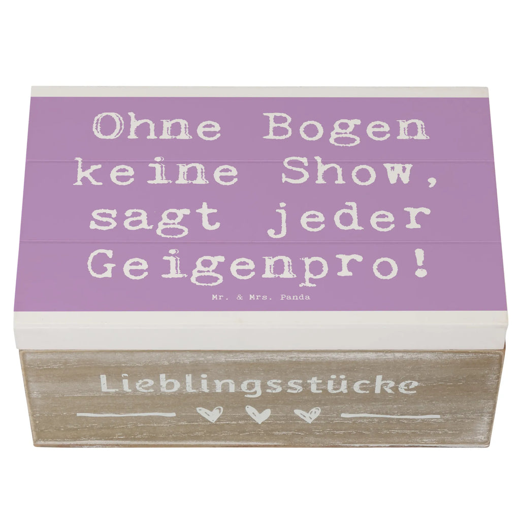 Holzkiste Spruch Geige Bogen Holzkiste, Kiste, Schatzkiste, Truhe, Schatulle, XXL, Erinnerungsbox, Erinnerungskiste, Dekokiste, Aufbewahrungsbox, Geschenkbox, Geschenkdose, Instrumente, Geschenke Musiker, Musikliebhaber