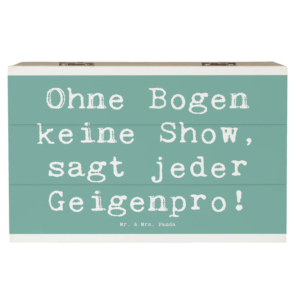 Holzkiste Spruch Geige Bogen Holzkiste, Kiste, Schatzkiste, Truhe, Schatulle, XXL, Erinnerungsbox, Erinnerungskiste, Dekokiste, Aufbewahrungsbox, Geschenkbox, Geschenkdose, Instrumente, Geschenke Musiker, Musikliebhaber