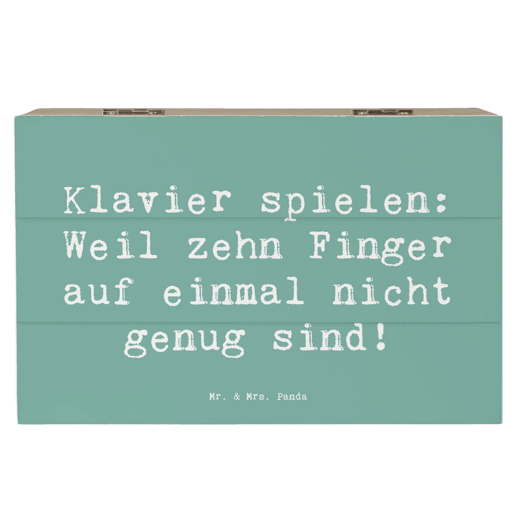 Holzkiste Spruch Klavier Magie Holzkiste, Kiste, Schatzkiste, Truhe, Schatulle, XXL, Erinnerungsbox, Erinnerungskiste, Dekokiste, Aufbewahrungsbox, Geschenkbox, Geschenkdose, Instrumente, Geschenke Musiker, Musikliebhaber