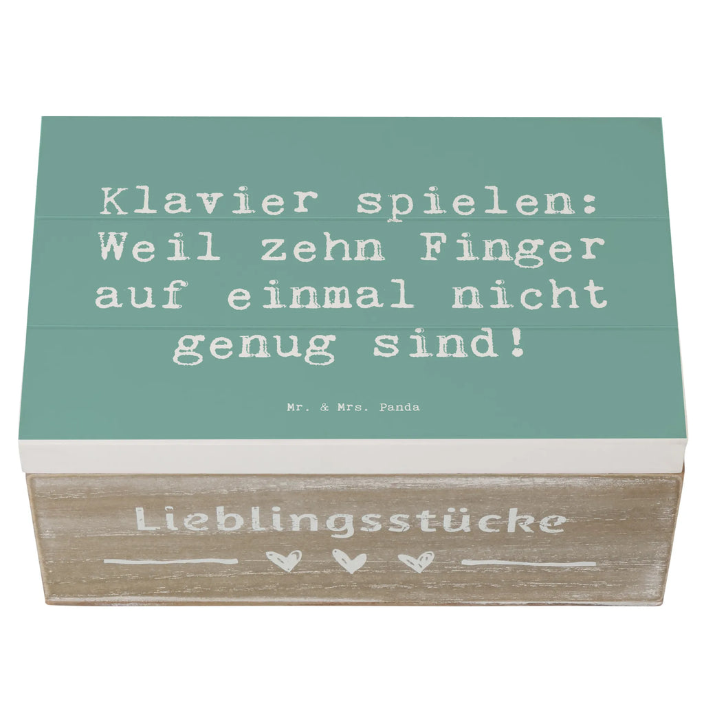 Holzkiste Spruch Klavier Magie Holzkiste, Kiste, Schatzkiste, Truhe, Schatulle, XXL, Erinnerungsbox, Erinnerungskiste, Dekokiste, Aufbewahrungsbox, Geschenkbox, Geschenkdose, Instrumente, Geschenke Musiker, Musikliebhaber