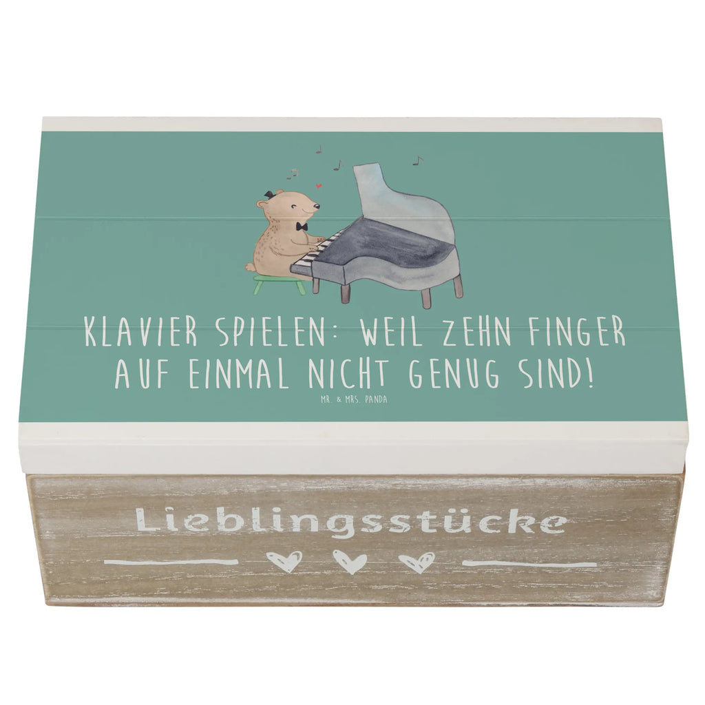 Holzkiste Klavier Magie Holzkiste, Kiste, Schatzkiste, Truhe, Schatulle, XXL, Erinnerungsbox, Erinnerungskiste, Dekokiste, Aufbewahrungsbox, Geschenkbox, Geschenkdose, Instrumente, Geschenke Musiker, Musikliebhaber