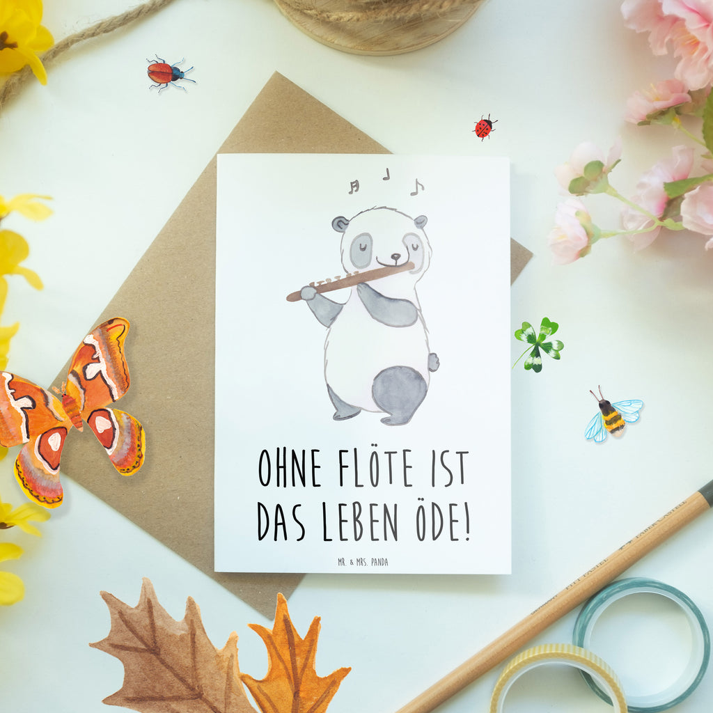 Grußkarte Flöte Leben Grußkarte, Klappkarte, Einladungskarte, Glückwunschkarte, Hochzeitskarte, Geburtstagskarte, Karte, Ansichtskarten, Instrumente, Geschenke Musiker, Musikliebhaber