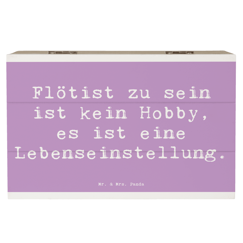 Holzkiste Spruch Flötist zu sein ist kein Hobby, es ist eine Lebenseinstellung. Holzkiste, Kiste, Schatzkiste, Truhe, Schatulle, XXL, Erinnerungsbox, Erinnerungskiste, Dekokiste, Aufbewahrungsbox, Geschenkbox, Geschenkdose, Instrumente, Geschenke Musiker, Musikliebhaber