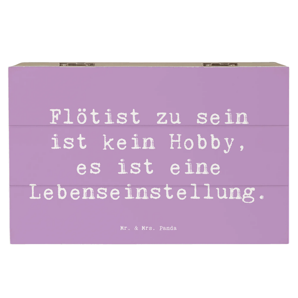 Holzkiste Spruch Flötist zu sein ist kein Hobby, es ist eine Lebenseinstellung. Holzkiste, Kiste, Schatzkiste, Truhe, Schatulle, XXL, Erinnerungsbox, Erinnerungskiste, Dekokiste, Aufbewahrungsbox, Geschenkbox, Geschenkdose, Instrumente, Geschenke Musiker, Musikliebhaber