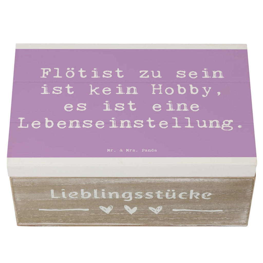 Holzkiste Spruch Flötist zu sein ist kein Hobby, es ist eine Lebenseinstellung. Holzkiste, Kiste, Schatzkiste, Truhe, Schatulle, XXL, Erinnerungsbox, Erinnerungskiste, Dekokiste, Aufbewahrungsbox, Geschenkbox, Geschenkdose, Instrumente, Geschenke Musiker, Musikliebhaber