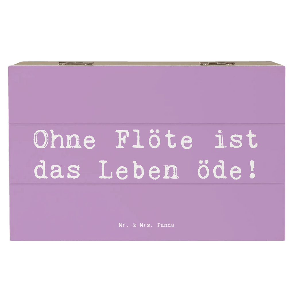 Holzkiste Spruch Flöte Leben Holzkiste, Kiste, Schatzkiste, Truhe, Schatulle, XXL, Erinnerungsbox, Erinnerungskiste, Dekokiste, Aufbewahrungsbox, Geschenkbox, Geschenkdose, Instrumente, Geschenke Musiker, Musikliebhaber