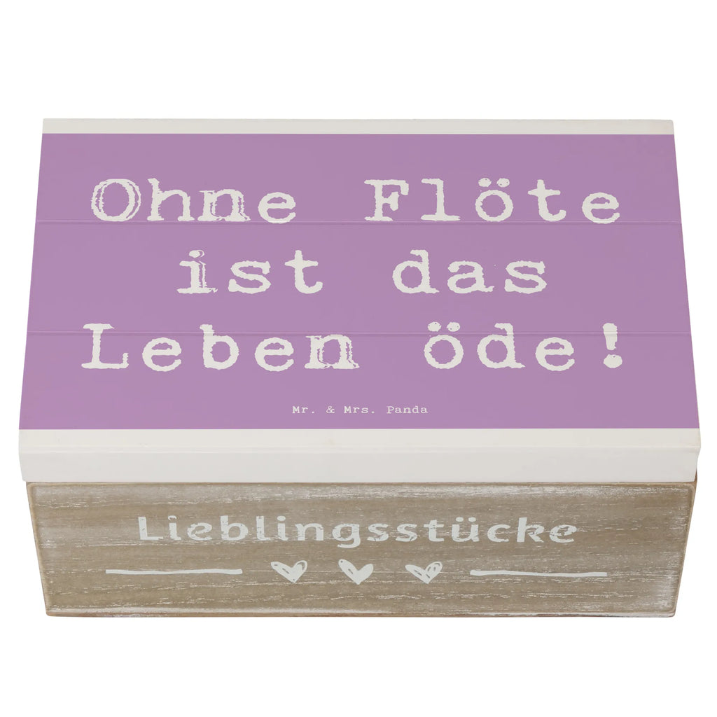 Holzkiste Spruch Flöte Leben Holzkiste, Kiste, Schatzkiste, Truhe, Schatulle, XXL, Erinnerungsbox, Erinnerungskiste, Dekokiste, Aufbewahrungsbox, Geschenkbox, Geschenkdose, Instrumente, Geschenke Musiker, Musikliebhaber