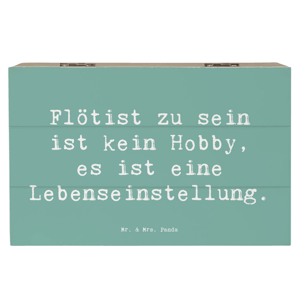 Holzkiste Spruch Flötist zu sein ist kein Hobby, es ist eine Lebenseinstellung. Holzkiste, Kiste, Schatzkiste, Truhe, Schatulle, XXL, Erinnerungsbox, Erinnerungskiste, Dekokiste, Aufbewahrungsbox, Geschenkbox, Geschenkdose, Instrumente, Geschenke Musiker, Musikliebhaber