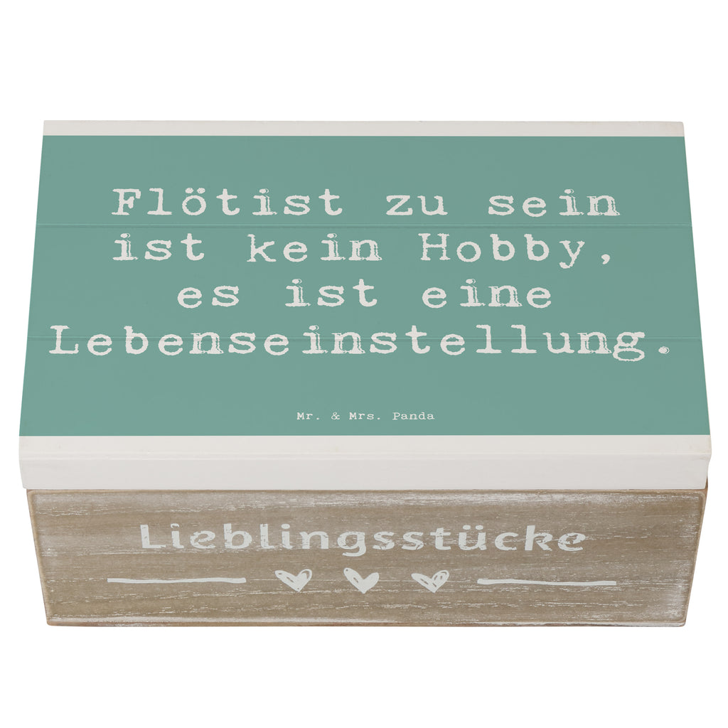 Holzkiste Spruch Flötist zu sein ist kein Hobby, es ist eine Lebenseinstellung. Holzkiste, Kiste, Schatzkiste, Truhe, Schatulle, XXL, Erinnerungsbox, Erinnerungskiste, Dekokiste, Aufbewahrungsbox, Geschenkbox, Geschenkdose, Instrumente, Geschenke Musiker, Musikliebhaber