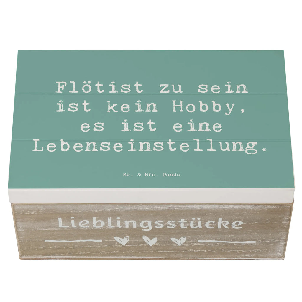 Holzkiste Spruch Flötist zu sein ist kein Hobby, es ist eine Lebenseinstellung. Holzkiste, Kiste, Schatzkiste, Truhe, Schatulle, XXL, Erinnerungsbox, Erinnerungskiste, Dekokiste, Aufbewahrungsbox, Geschenkbox, Geschenkdose, Instrumente, Geschenke Musiker, Musikliebhaber