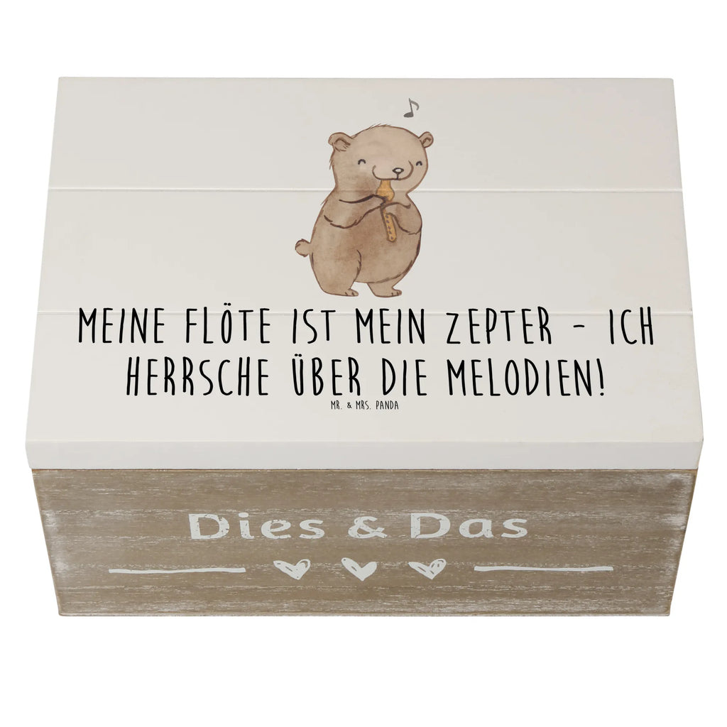 Holzkiste Flötenzauber Holzkiste, Kiste, Schatzkiste, Truhe, Schatulle, XXL, Erinnerungsbox, Erinnerungskiste, Dekokiste, Aufbewahrungsbox, Geschenkbox, Geschenkdose, Instrumente, Geschenke Musiker, Musikliebhaber