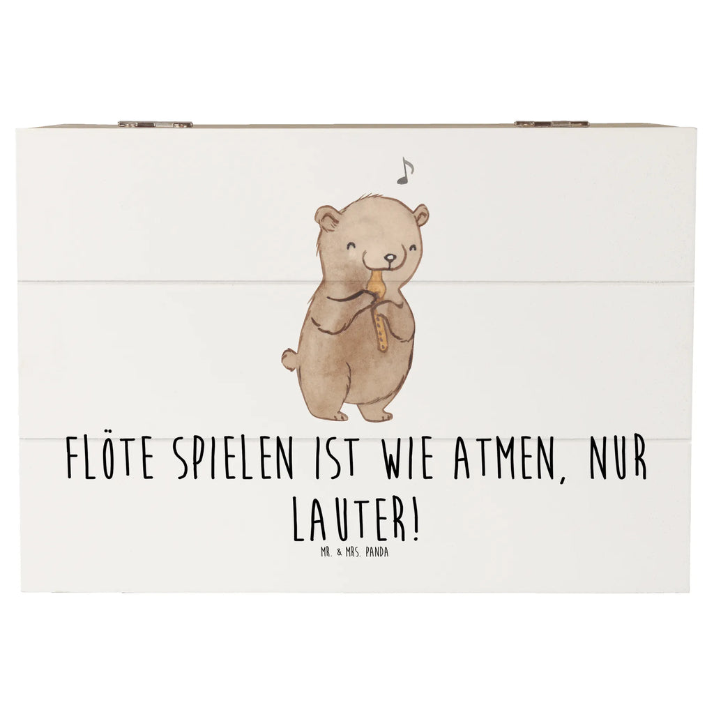 Holzkiste Flöte Atem Holzkiste, Kiste, Schatzkiste, Truhe, Schatulle, XXL, Erinnerungsbox, Erinnerungskiste, Dekokiste, Aufbewahrungsbox, Geschenkbox, Geschenkdose, Instrumente, Geschenke Musiker, Musikliebhaber